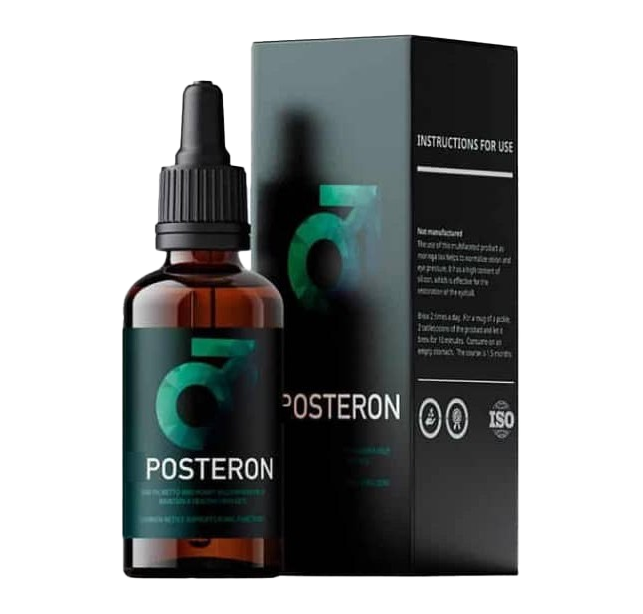 Posteron Drops Bottle